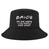 Bachelorette Party Bride The One Where I Live Happily Cool Comfort Performance Bucket Hat