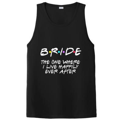 Bachelorette Party Bride The One Where I Live Happily PosiCharge Competitor Tank
