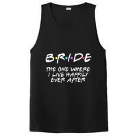 Bachelorette Party Bride The One Where I Live Happily PosiCharge Competitor Tank