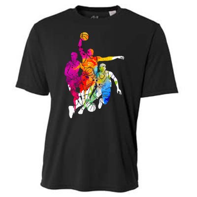 Basketball Player Basketball Cooling Performance Crew T-Shirt