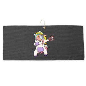 Baseball Player Baseball Lover Funny Gift Large Microfiber Waffle Golf Towel