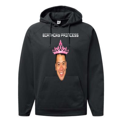 Birthday Princess Performance Fleece Hoodie