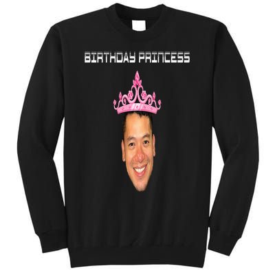 Birthday Princess Tall Sweatshirt