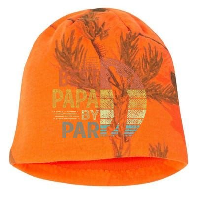 Best Papa By Par Fathers Day Golf Gift Grandpa Kati - Camo Knit Beanie