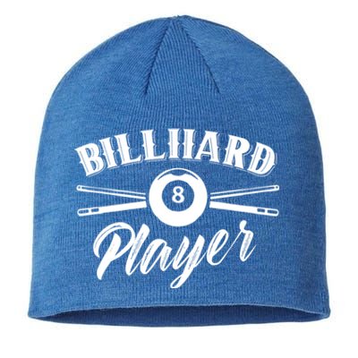 Billard Player Billiard Pool Lover Gift Sustainable Beanie