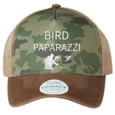 Bird Paparazzi Bird Photography Camera Bird Watcher Legacy Tie Dye Trucker Hat