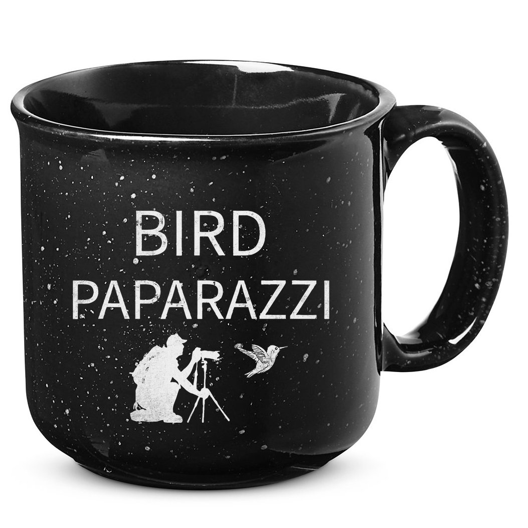 Bird Paparazzi Bird Photography Camera Bird Watcher 15oz Campfire Ceramic Mug