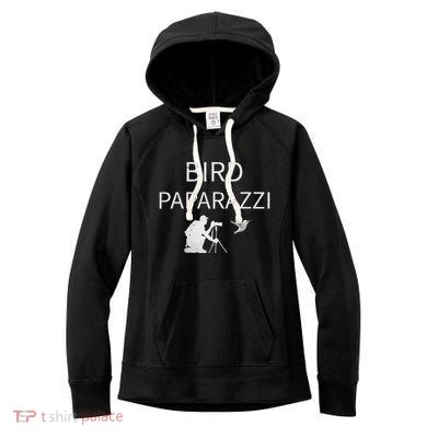 Bird Paparazzi Bird Photography Camera Bird Watcher Women's Fleece Hoodie