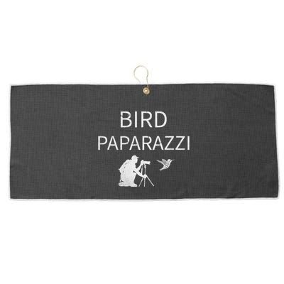 Bird Paparazzi Bird Photography Camera Bird Watcher Large Microfiber Waffle Golf Towel