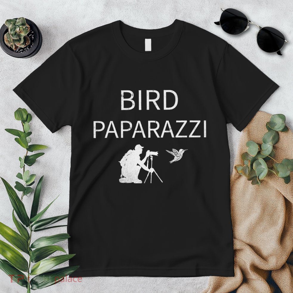 Bird Paparazzi Bird Photography Camera Bird Watcher Premium T-Shirt
