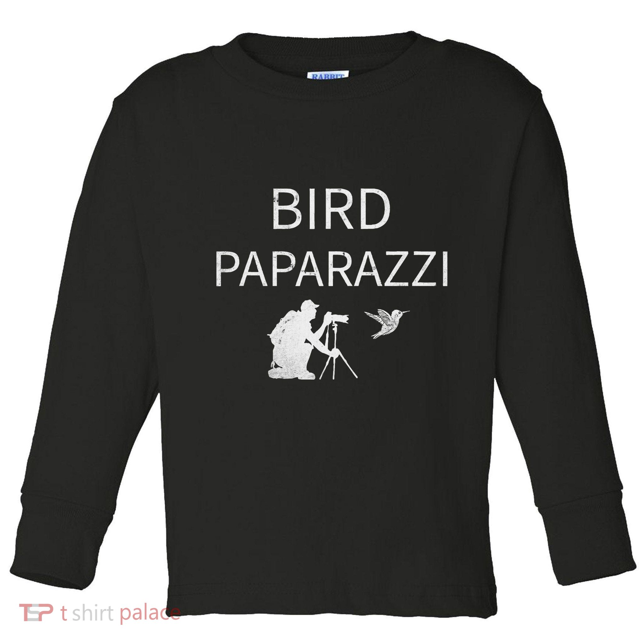 Bird Paparazzi Bird Photography Camera Bird Watcher Toddler Long Sleeve Shirt