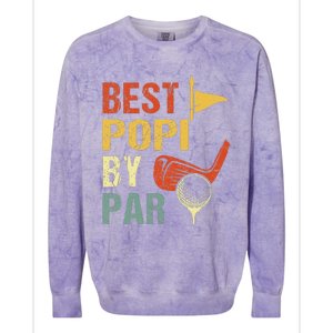 Best Popi By Par Father's Day Gifts Golf Colorblast Crewneck Sweatshirt