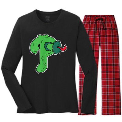 Big Phanatic Women's Long Sleeve Flannel Pajama Set 