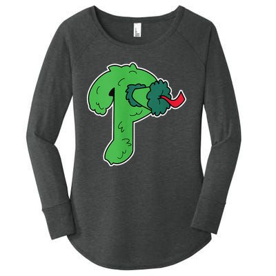 Big Phanatic Women's Perfect Tri Tunic Long Sleeve Shirt