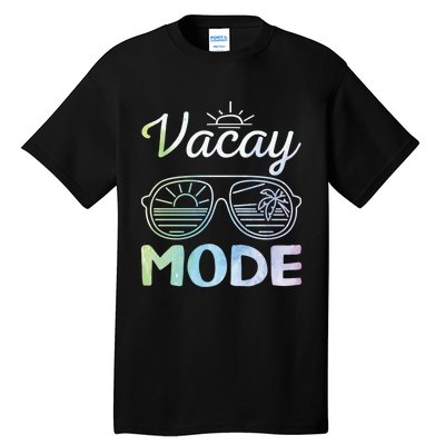 Beach Party Beach Vacation Mode On Vacay Mode Tall T-Shirt