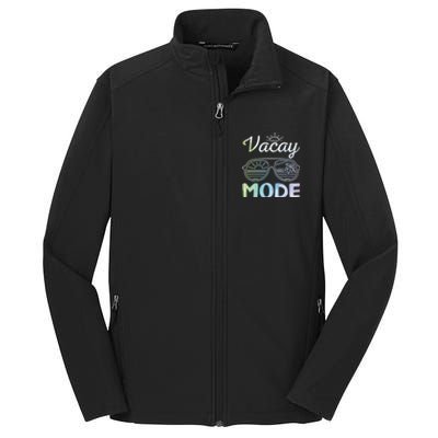 Beach Party Beach Vacation Mode On Vacay Mode Core Soft Shell Jacket