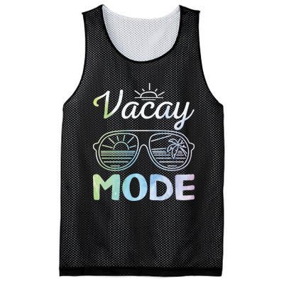 Beach Party Beach Vacation Mode On Vacay Mode Mesh Reversible Basketball Jersey Tank