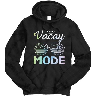 Beach Party Beach Vacation Mode On Vacay Mode Tie Dye Hoodie