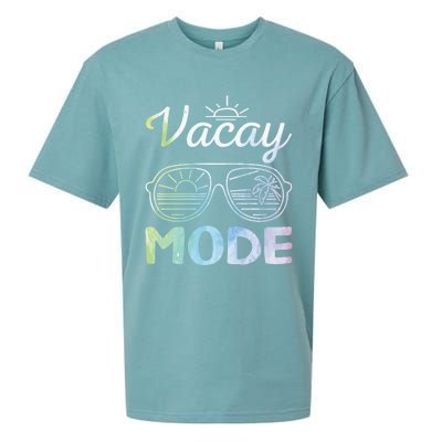 Beach Party Beach Vacation Mode On Vacay Mode Sueded Cloud Jersey T-Shirt