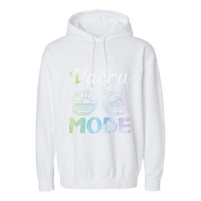 Beach Party Beach Vacation Mode On Vacay Mode Garment-Dyed Fleece Hoodie