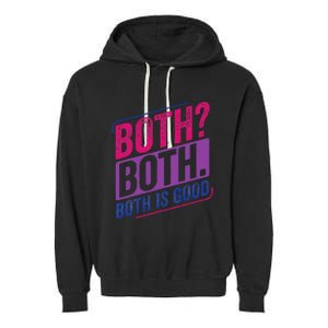 Bi Pride Bisexual Bisexuality Bi Flag Garment-Dyed Fleece Hoodie