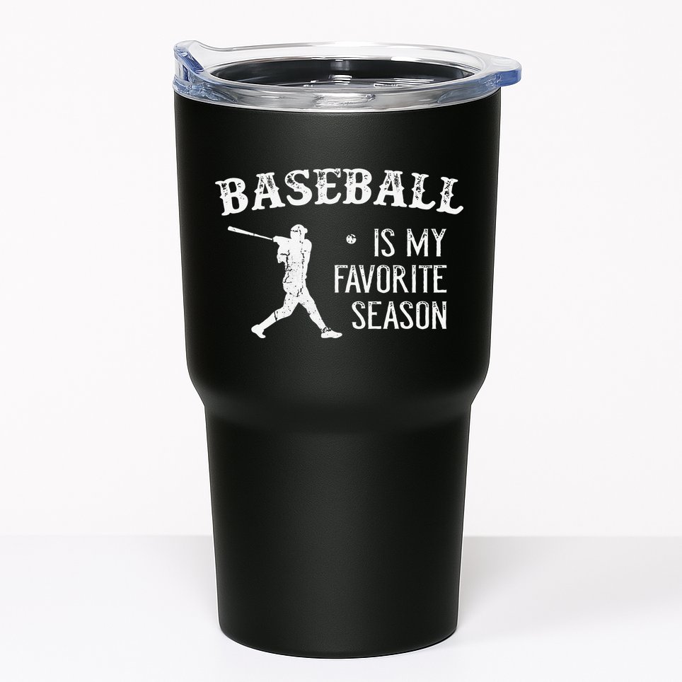 Baseball Players Baseball Is My Favorite Season Tumbler