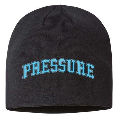 Blue Pressure Blue Color Graphic Sustainable Beanie