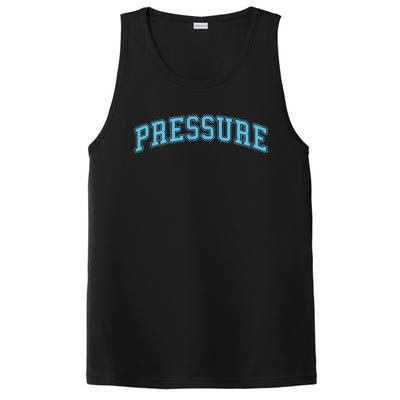 Blue Pressure Blue Color Graphic PosiCharge Competitor Tank