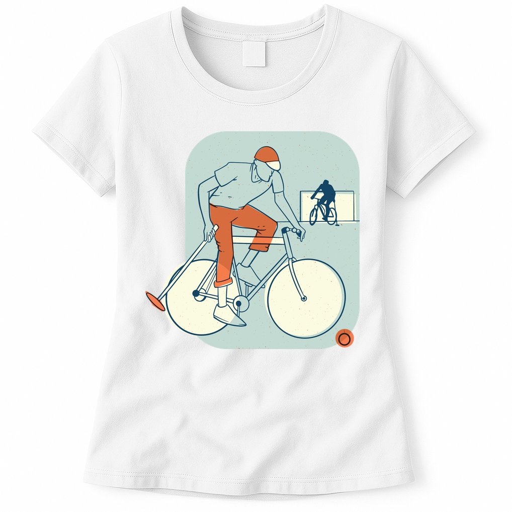 Bike Polo Womens T-Shirt