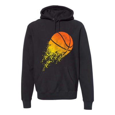 Basketball Player Bball Sports Coach Fan Baller Premium Hoodie