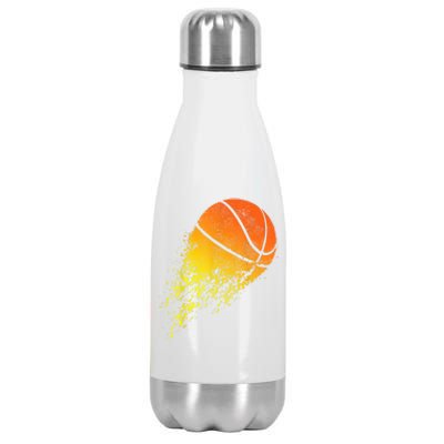 Basketball Player Bball Sports Coach Fan Baller Stainless Steel Insulated Water Bottle