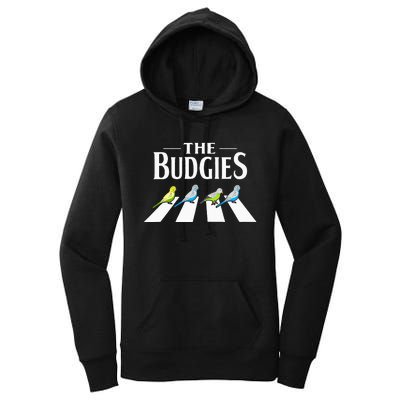 Budgie Parakeet Bird Design For A Budgerigar Owner Women's Pullover Hoodie