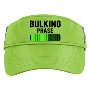 Bulking Phase Battery Loading Progress Bodybuilder Fitness Gift Adult Drive Performance Visor