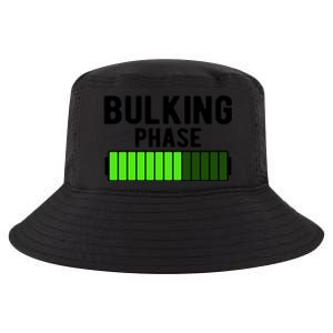 Bulking Phase Battery Loading Progress Bodybuilder Fitness Gift Cool Comfort Performance Bucket Hat