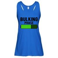 Bulking Phase Battery Loading Progress Bodybuilder Fitness Gift Ladies Essential Flowy Tank