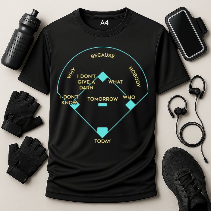 BASEBALL POSITIONS Cooling Performance Crew T-Shirt