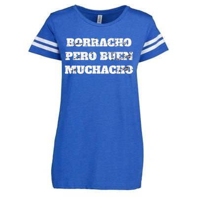 Borracho Pero Buen Muchacho Enza Ladies Jersey Football T-Shirt