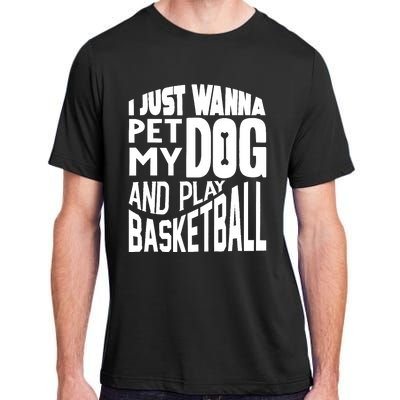 Basketball Player Basketball Lover Adult ChromaSoft Performance T-Shirt