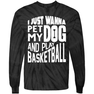 Basketball Player Basketball Lover Tie-Dye Long Sleeve Shirt