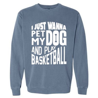 Basketball Player Basketball Lover Garment-Dyed Sweatshirt