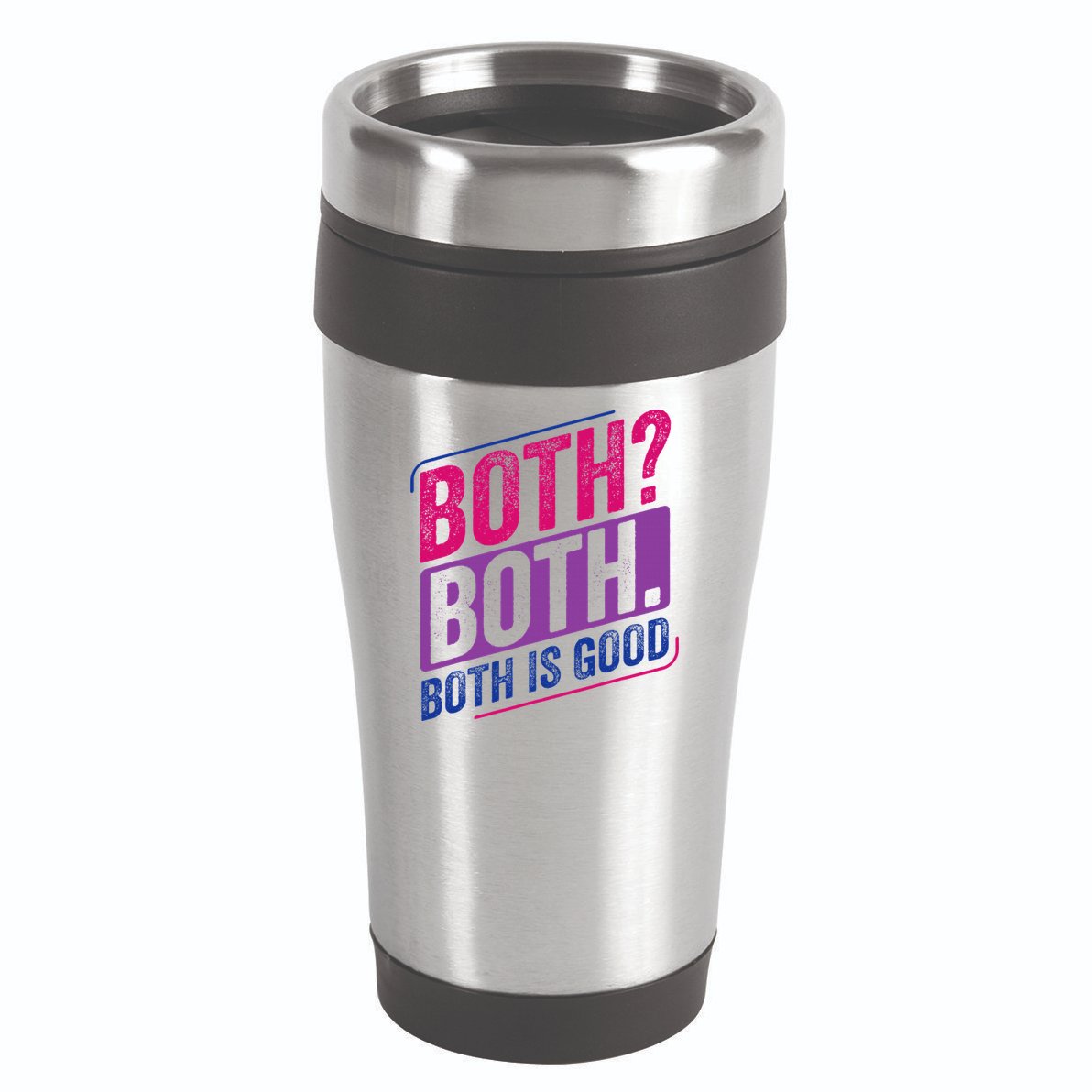 Bi Pride Bisexual Bisexuality Bi Flag 16oz Travel Tumbler