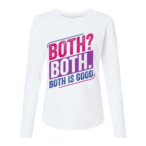 Bi Pride Bisexual Bisexuality Bi Flag Womens Cotton Relaxed Long Sleeve T-Shirt