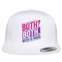 Bi Pride Bisexual Bisexuality Bi Flag Flat Bill Trucker Hat