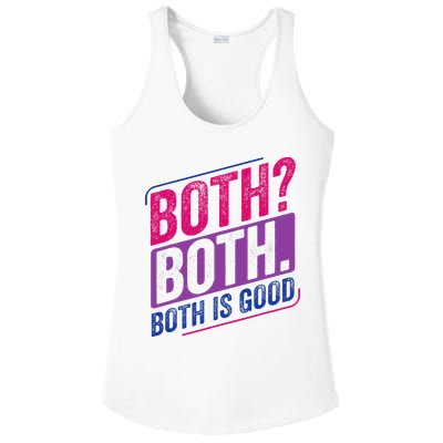 Bi Pride Bisexual Bisexuality Bi Flag Ladies PosiCharge Competitor Racerback Tank