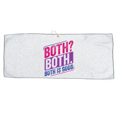Bi Pride Bisexual Bisexuality Bi Flag Large Microfiber Waffle Golf Towel
