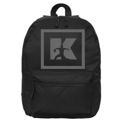 Baseball Pitcher 16 in Basic Backpack
