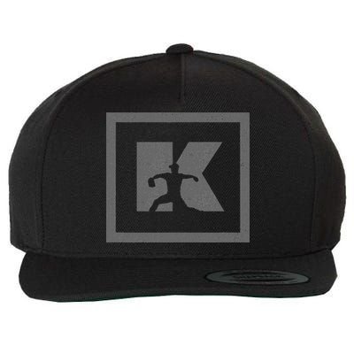 Baseball Pitcher Wool Snapback Cap