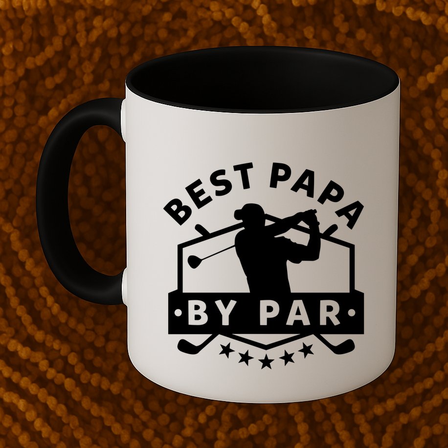 Best Papa By Par Golf Gift Dad Grandpa Gift Funny Gift Mug