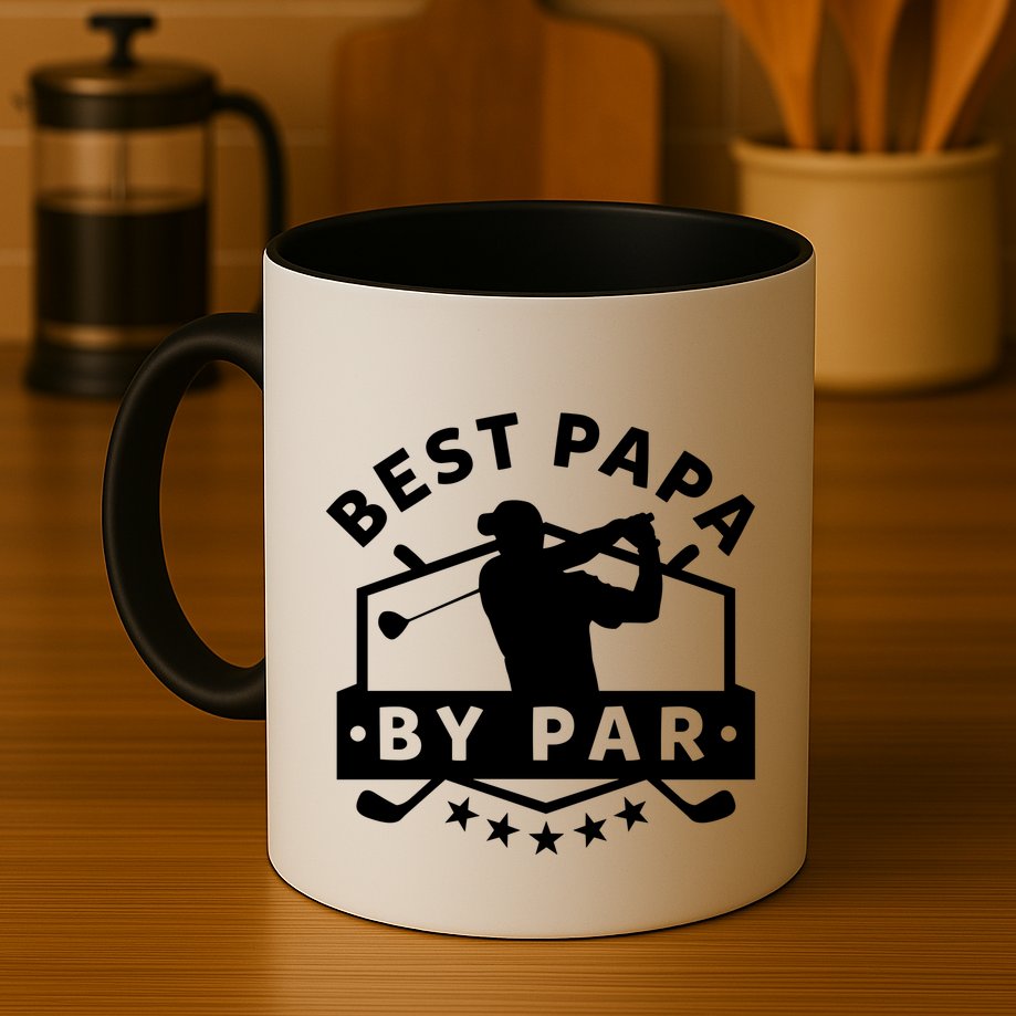 Best Papa By Par Golf Gift Dad Grandpa Gift Funny Gift Mug