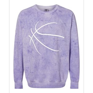 Basketball Player Basketballer Sports Graphic Colorblast Crewneck Sweatshirt